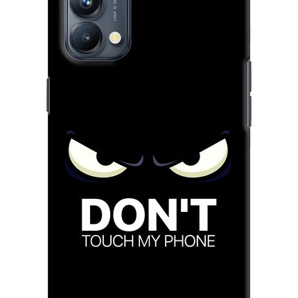 Don'T Touch My Phone Oppo Reno5 Pro 5G Hard Case Back Cover by Casekaro