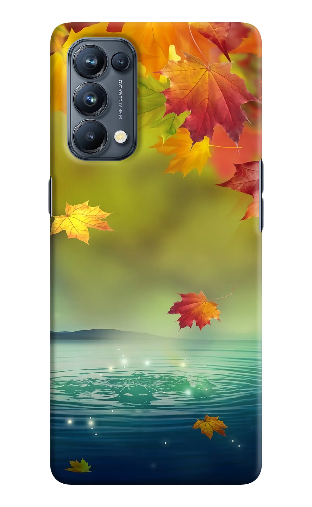 Flowers Oppo Reno5 Pro 5G Hard Case Back Cover by Casekaro