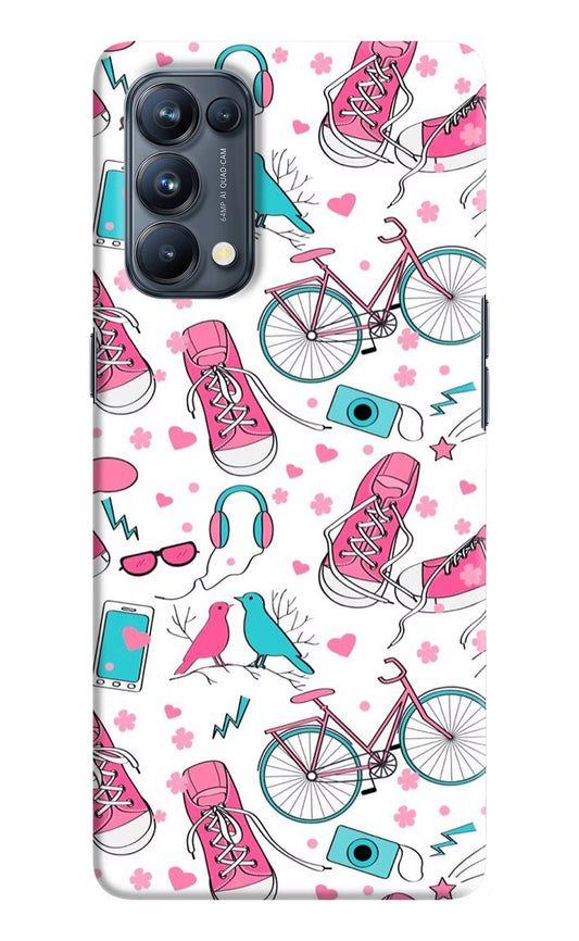 Artwork Oppo Reno5 Pro 5G Hard Case Back Cover by Casekaro