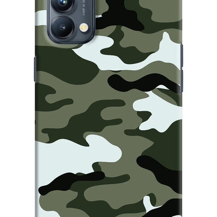 Camouflage Oppo Reno5 Pro 5G Hard Case Back Cover by Casekaro