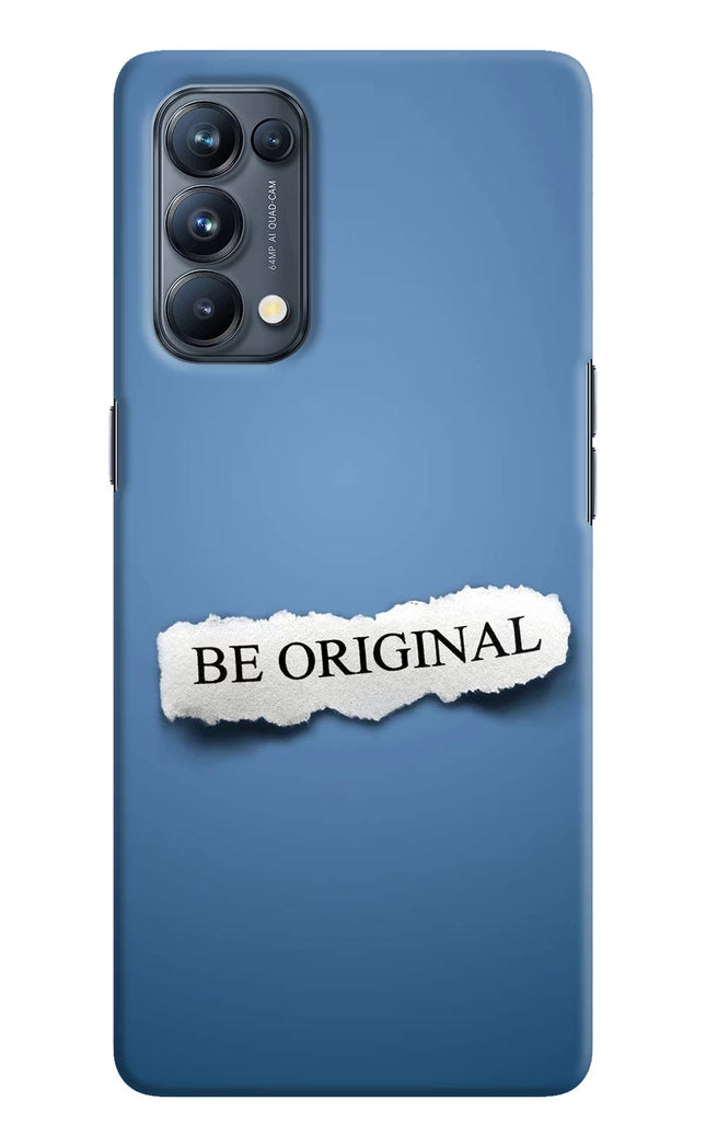 Be Original Oppo Reno5 Pro 5G Hard Case Back Cover by Casekaro