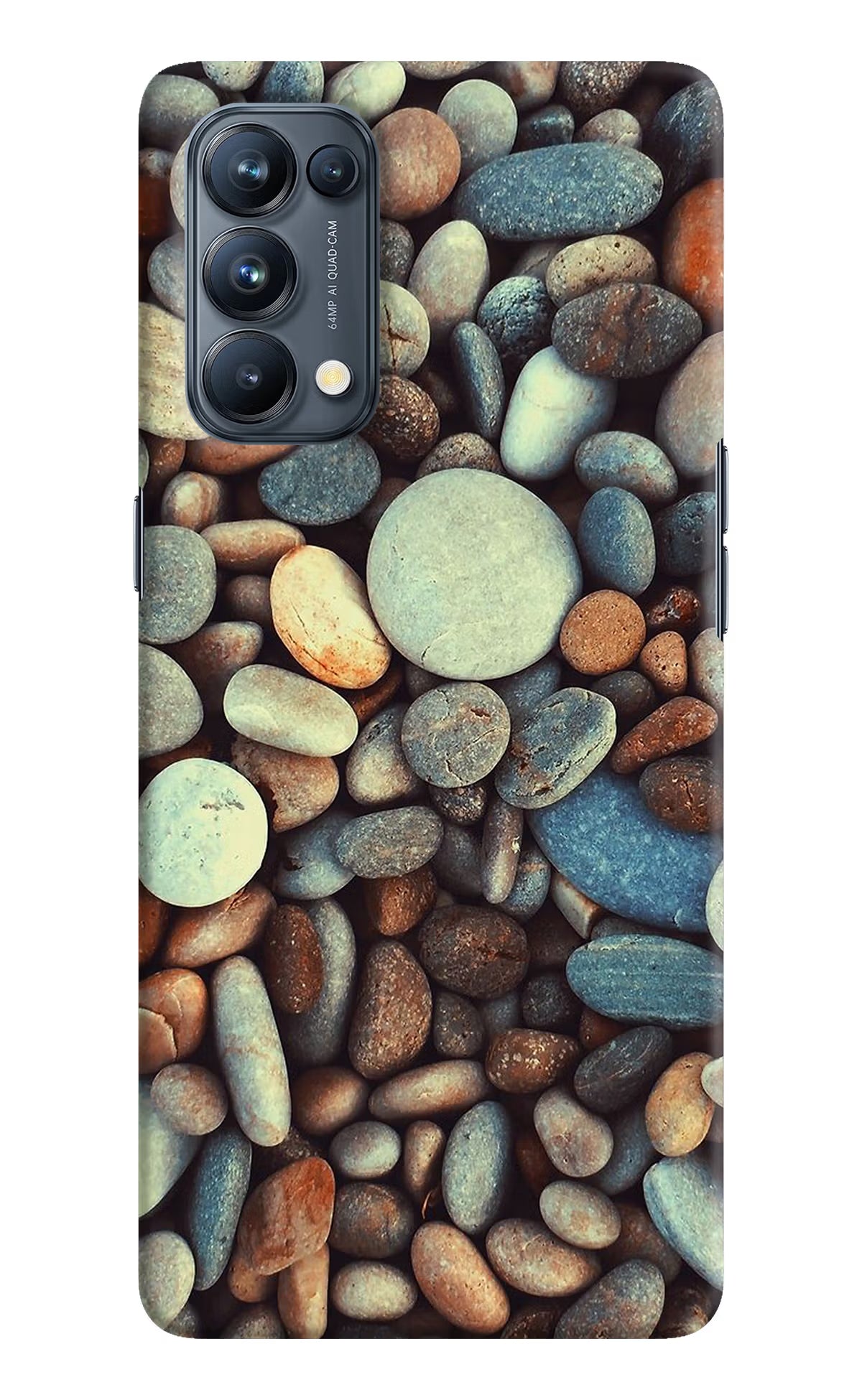 Pebble Oppo Reno5 Pro 5G Hard Case Back Cover by Casekaro