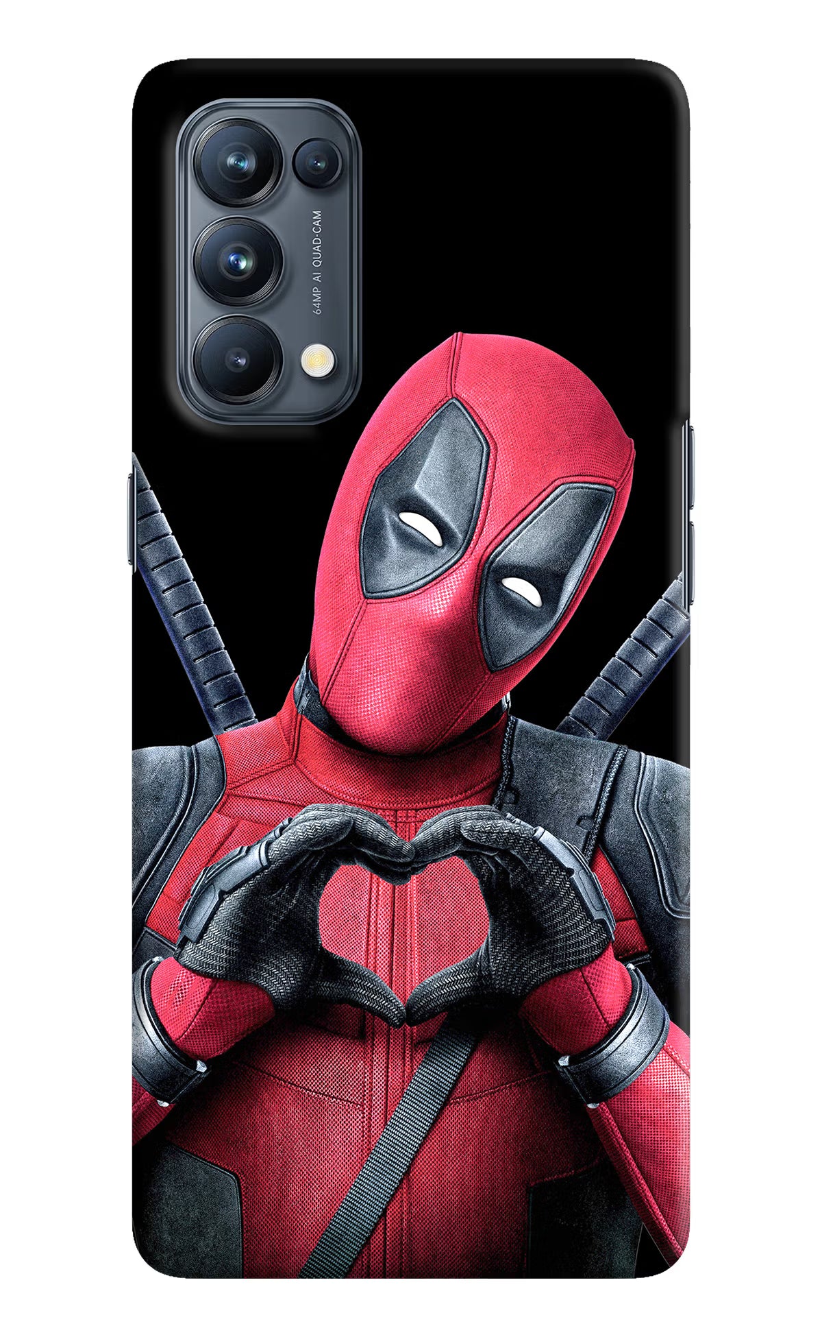 Deadpool Oppo Reno5 Pro 5G Hard Case Back Cover by Casekaro