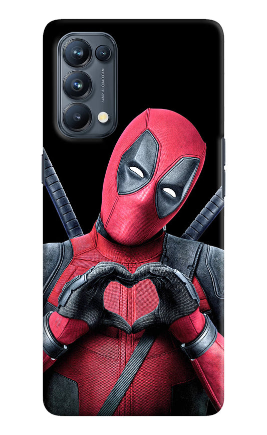 Deadpool Oppo Reno5 Pro 5G Hard Case Back Cover by Casekaro