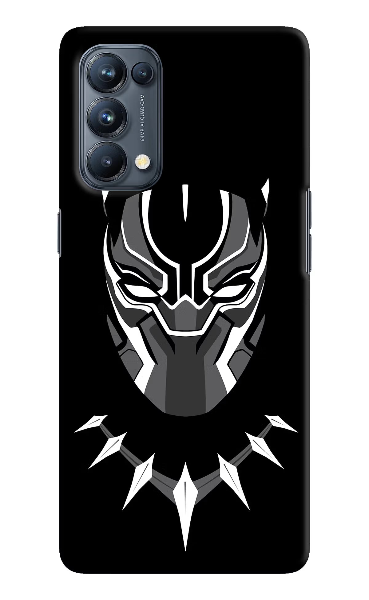 Black Panther Oppo Reno5 Pro 5G Hard Case Back Cover by Casekaro
