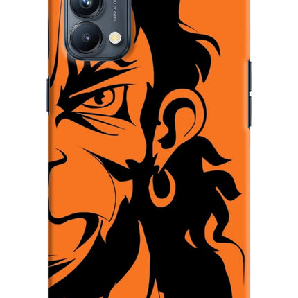 Hanuman Oppo Reno5 Pro 5G Hard Case Back Cover by Casekaro