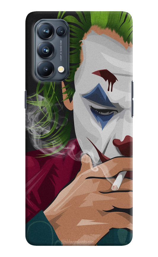 Joker Smoking Oppo Reno5 Pro 5G Hard Case Back Cover by Casekaro