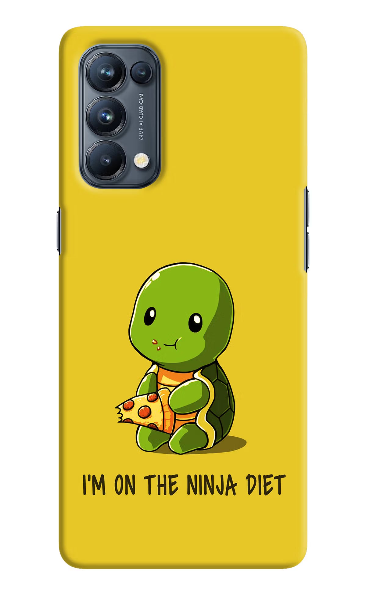 I'm on Ninja Diet Oppo Reno5 Pro 5G Hard Case Back Cover by Casekaro