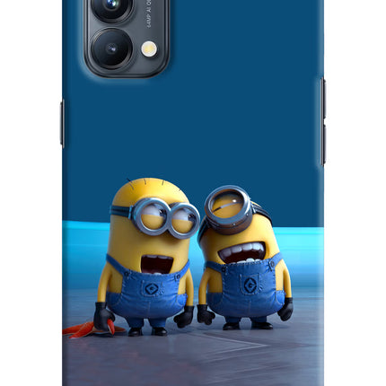 Minion Laughing Oppo Reno5 Pro 5G Hard Case Back Cover by Casekaro