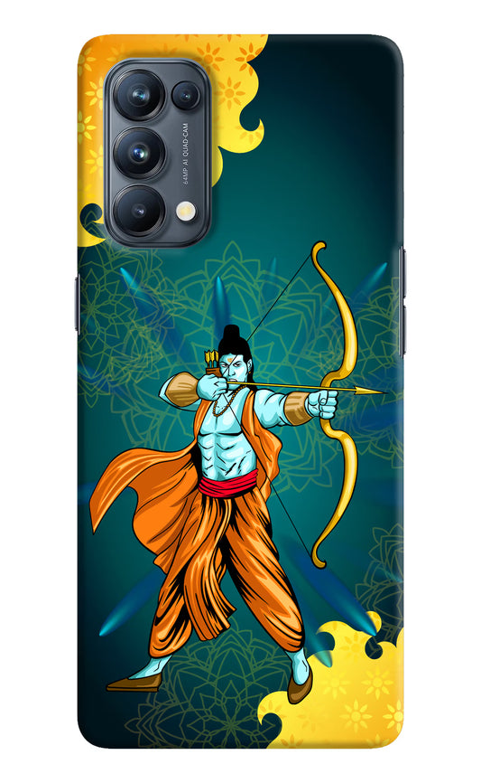 Lord Ram - 6 Oppo Reno5 Pro 5G Hard Case Back Cover by Casekaro