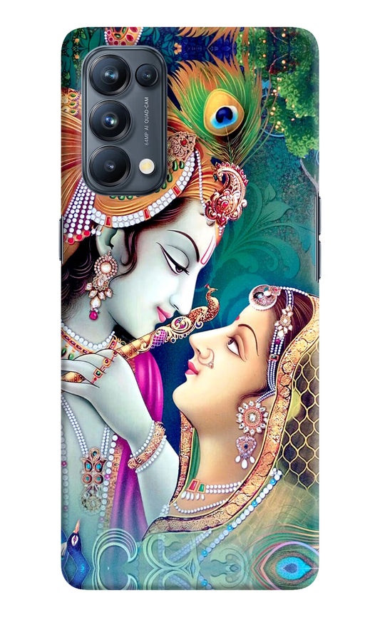 Lord Radha Krishna Oppo Reno5 Pro 5G Hard Case Back Cover by Casekaro