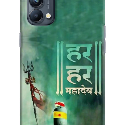 Har Har Mahadev Shivling Oppo Reno5 Pro 5G Hard Case Back Cover by Casekaro