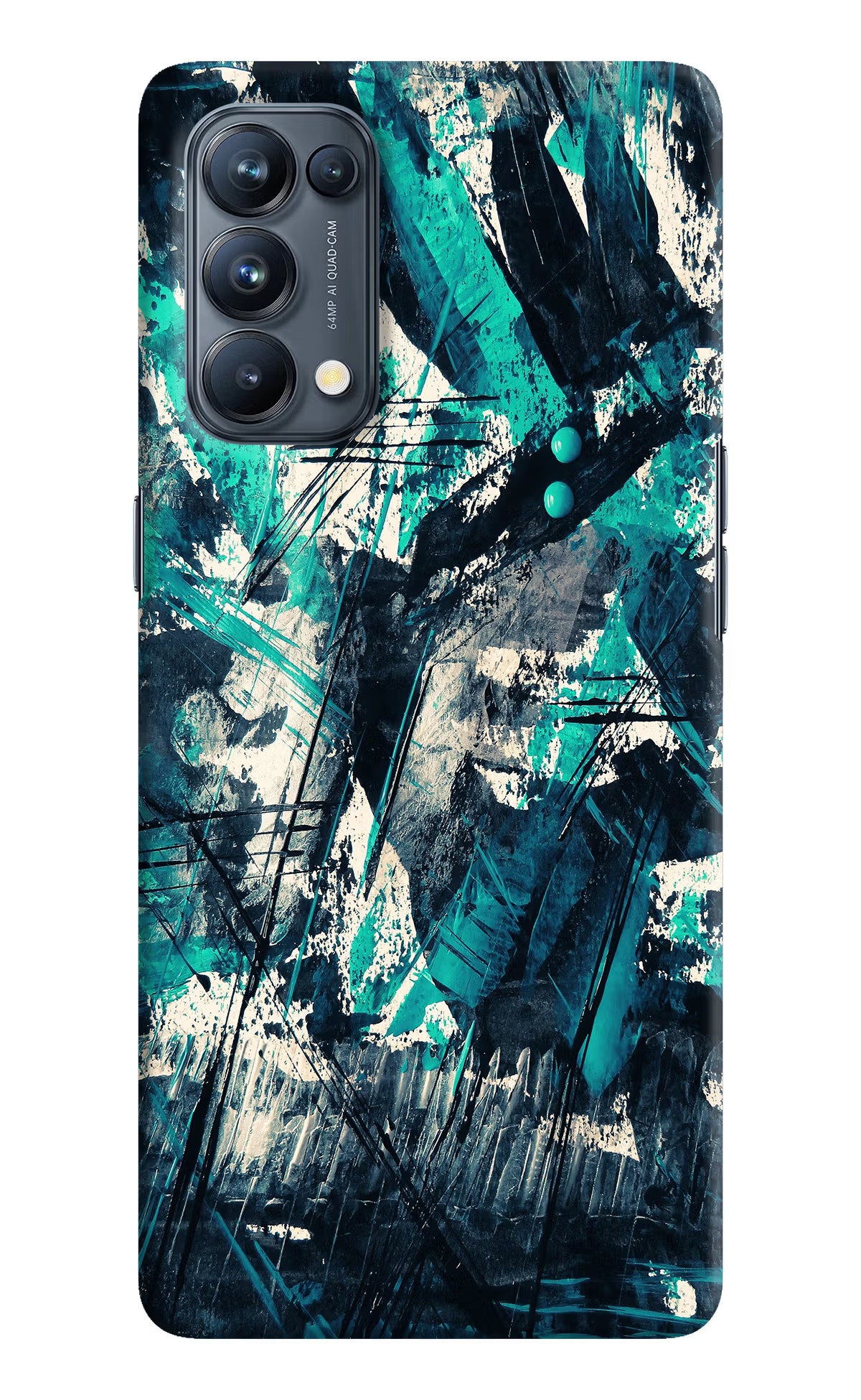 Artwork Oppo Reno5 Pro 5G Hard Case Back Cover by Casekaro