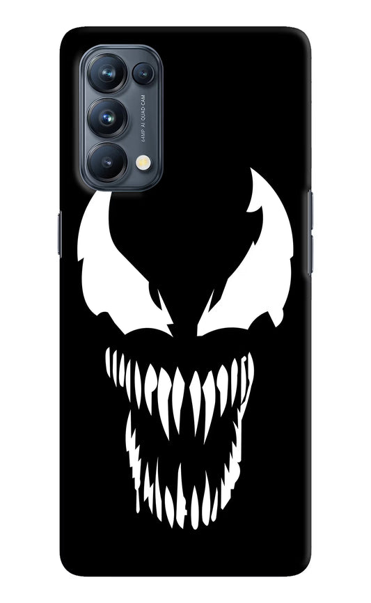 Venom Oppo Reno5 Pro 5G Hard Case Back Cover by Casekaro