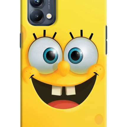 Sponge 1 Oppo Reno5 Pro 5G Hard Case Back Cover by Casekaro