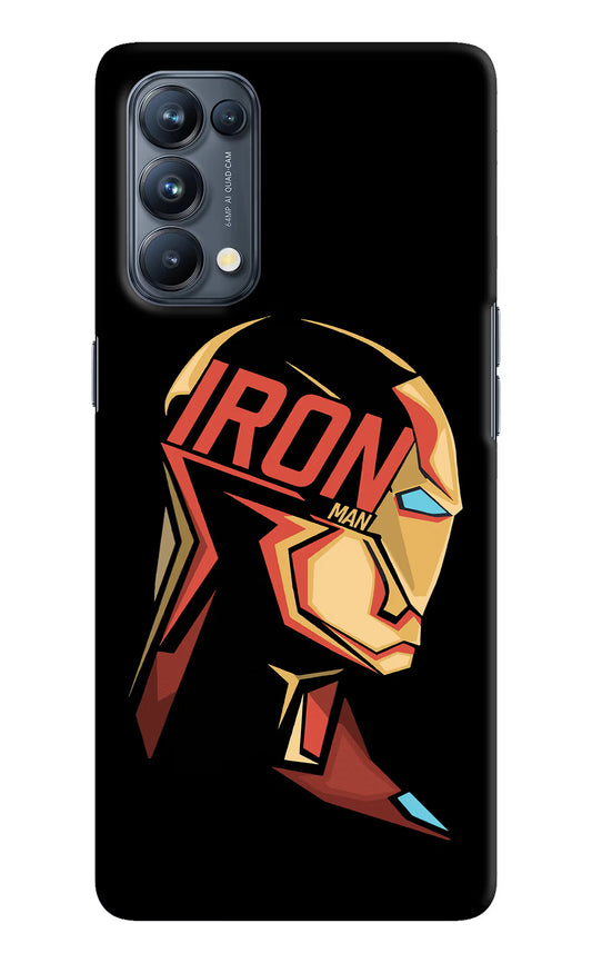 IronMan Oppo Reno5 Pro 5G Hard Case Back Cover by Casekaro