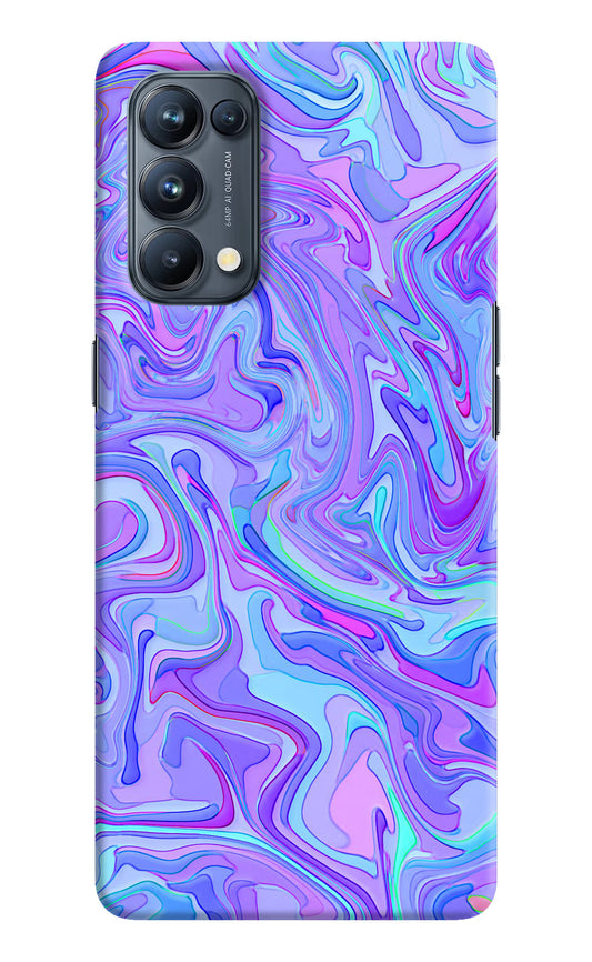 Glitter Oppo Reno5 Pro 5G Hard Case Back Cover by Casekaro