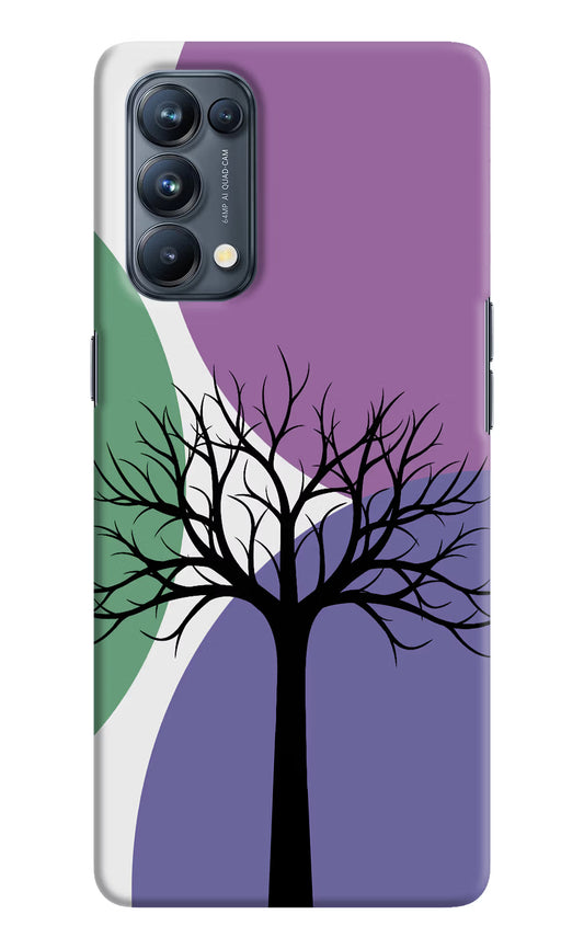 Tree Art Oppo Reno5 Pro 5G Hard Case Back Cover by Casekaro