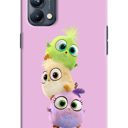 Cute Little Birds Oppo Reno5 Pro 5G Hard Case Back Cover by Casekaro
