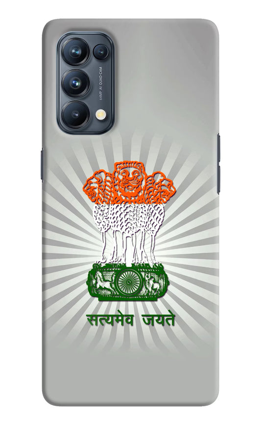 Satyamev Jayate Art Oppo Reno5 Pro 5G Hard Case Back Cover by Casekaro