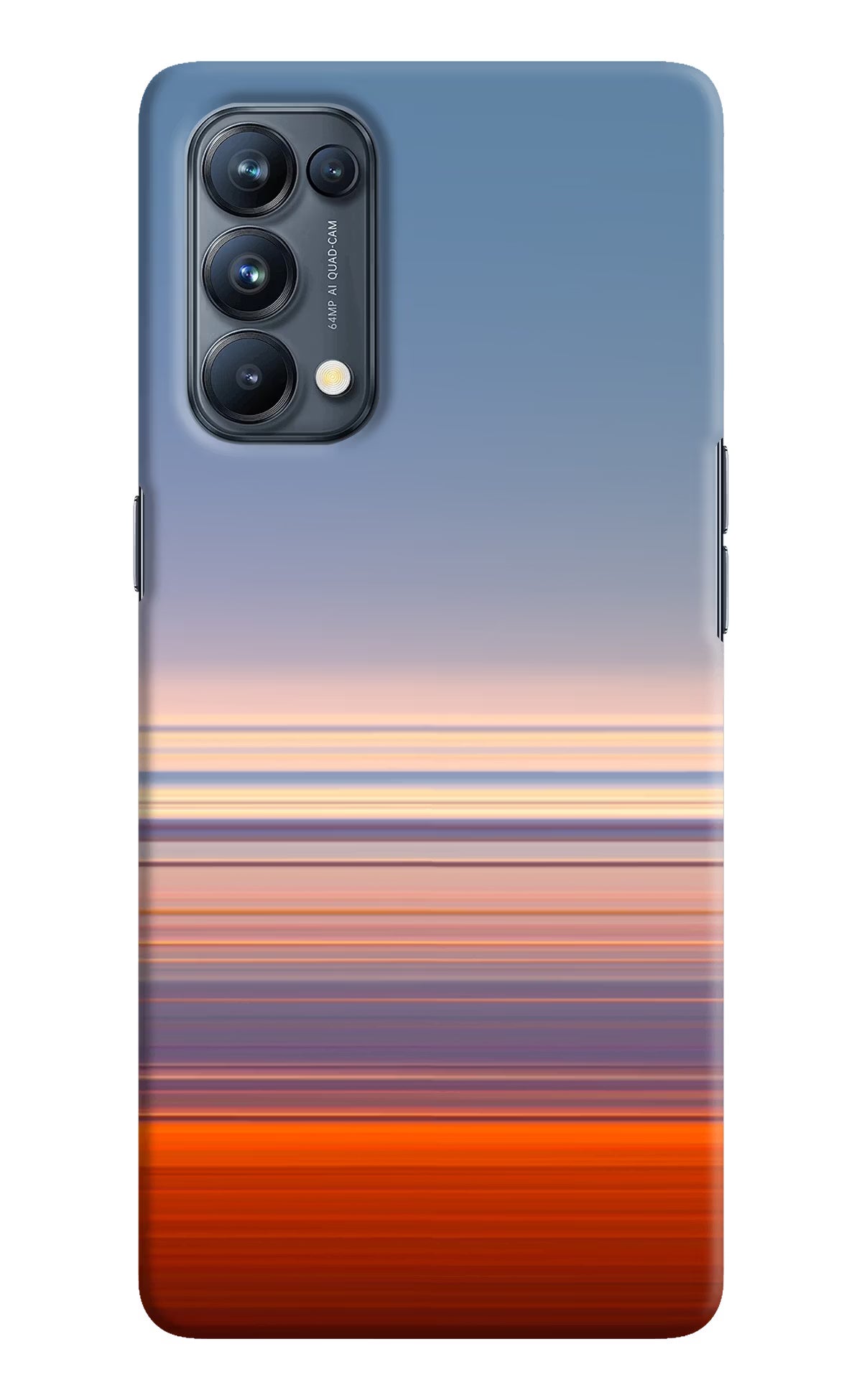 Morning Colors Oppo Reno5 Pro 5G Hard Case Back Cover by Casekaro