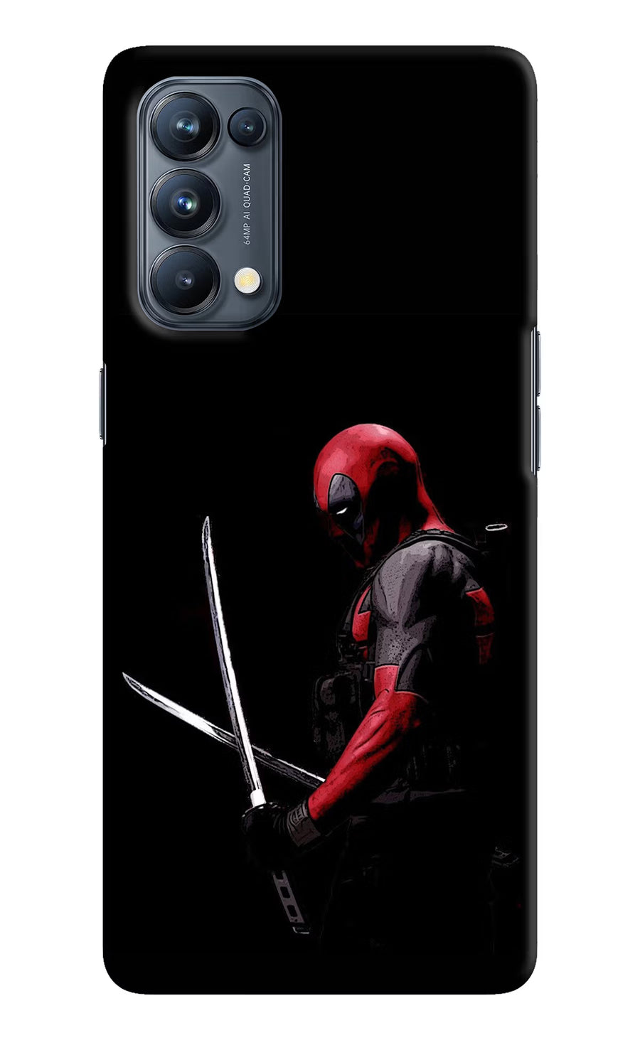 Deadpool Oppo Reno5 Pro 5G Back Cover, Hard case