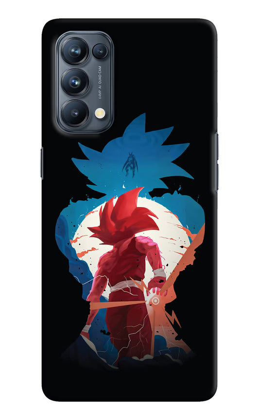 Goku Oppo Reno5 Pro 5G Hard Case Back Cover by Casekaro