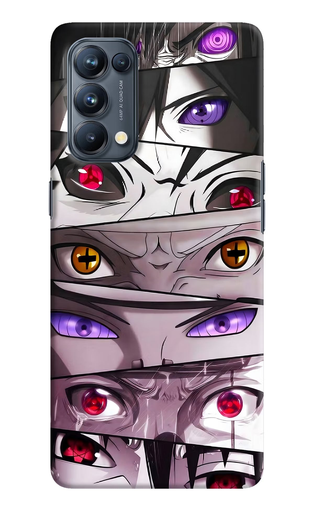 Naruto Anime Oppo Reno5 Pro 5G Hard Case Back Cover by Casekaro