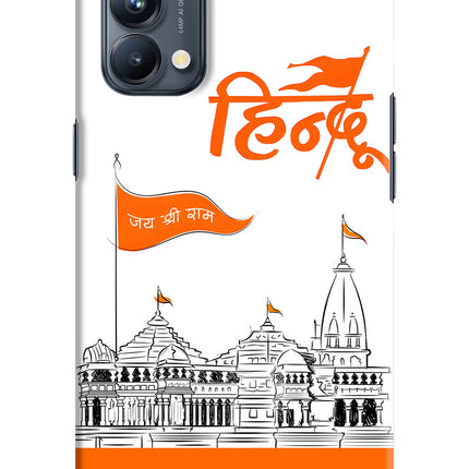 Jai Shree Ram Hindu Oppo Reno5 Pro 5G Hard Case Back Cover by Casekaro