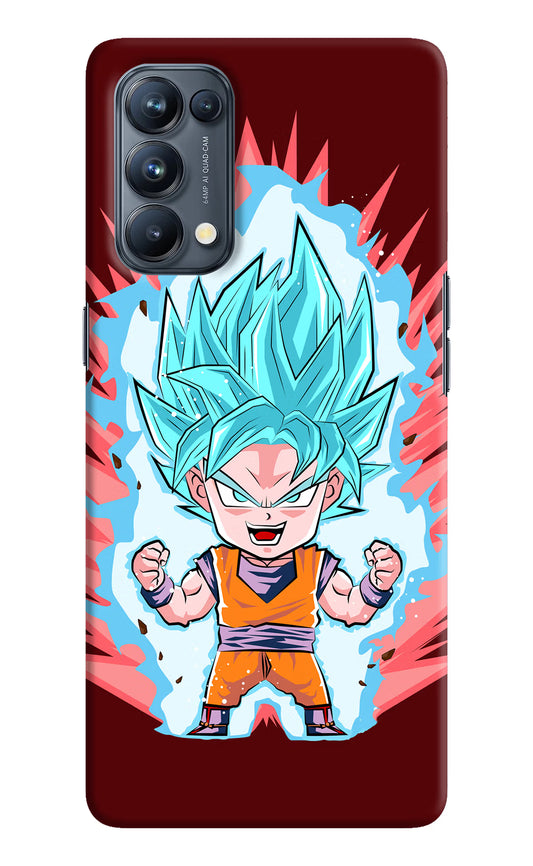 Goku Little Oppo Reno5 Pro 5G Hard Case Back Cover by Casekaro