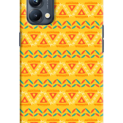 Tribal Pattern Oppo Reno5 Pro 5G Hard Case Back Cover by Casekaro