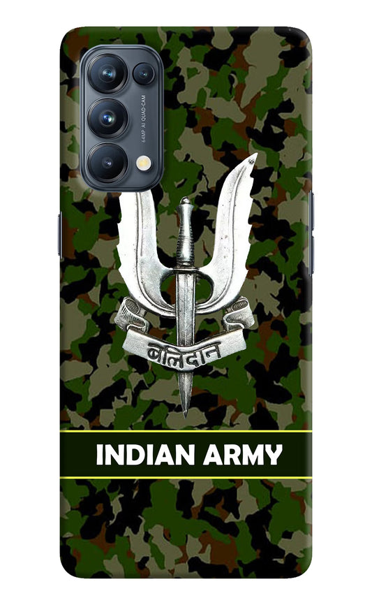 Balidan Indian Logo Oppo Reno5 Pro 5G Hard Case Back Cover by Casekaro