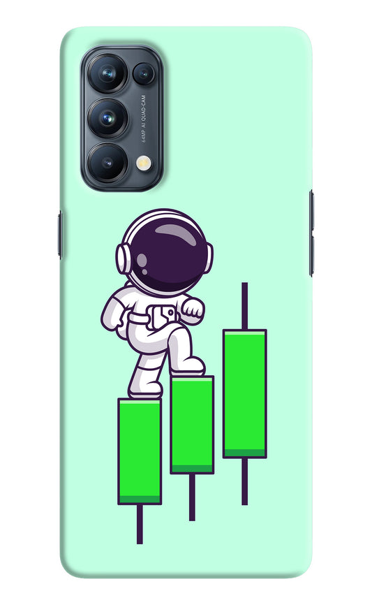 Astronaut Trader Oppo Reno5 Pro 5G Back Cover