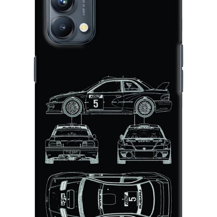 WRC'99 Oppo Reno5 Pro 5G Hard Case Back Cover by Casekaro