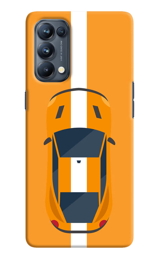 Highway Pursuit Oppo Reno5 Pro 5G Hard Case Back Cover by Casekaro