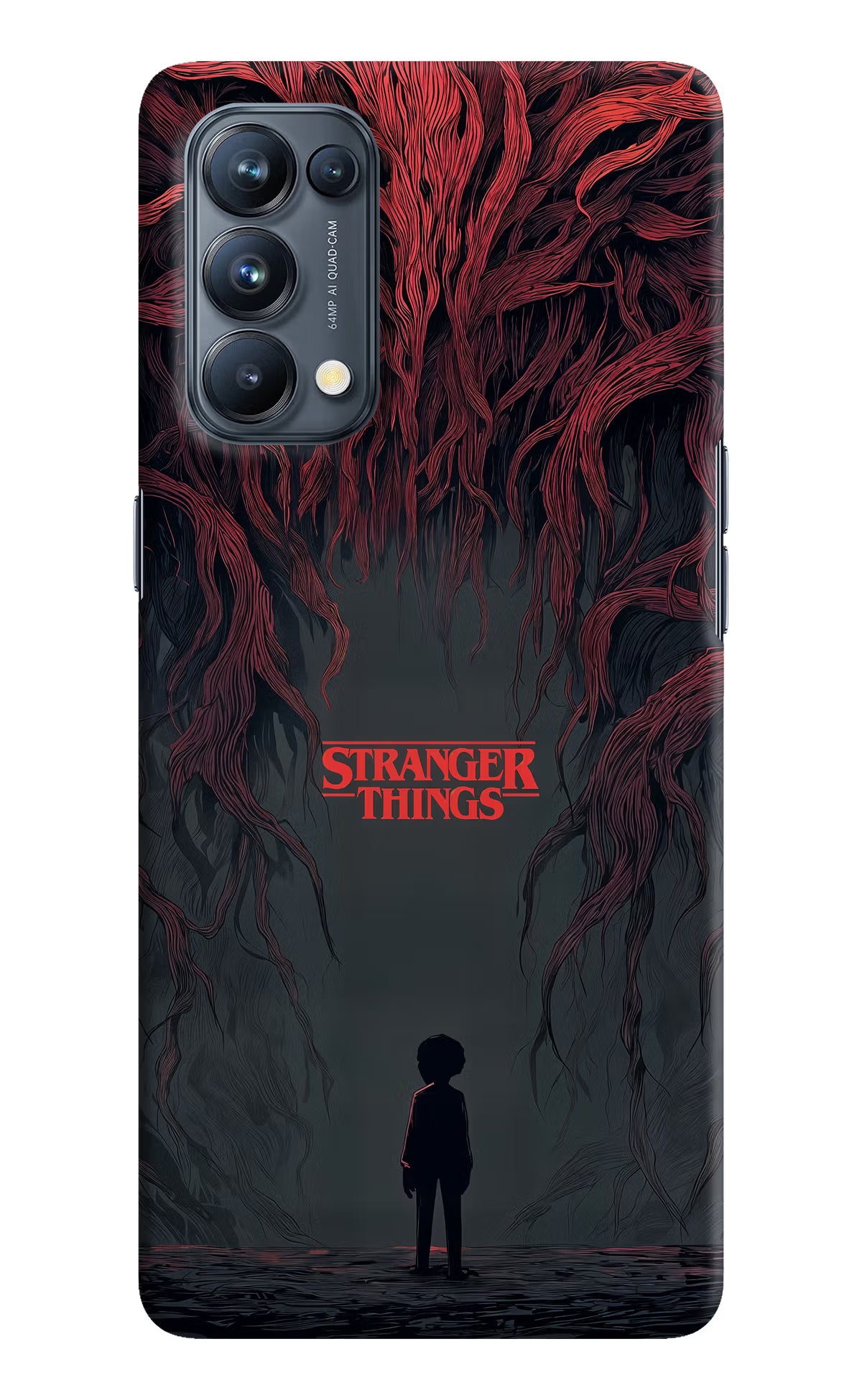 Ordinary Things Dark Side Oppo Reno5 Pro 5G Hard Case Back Cover by Casekaro