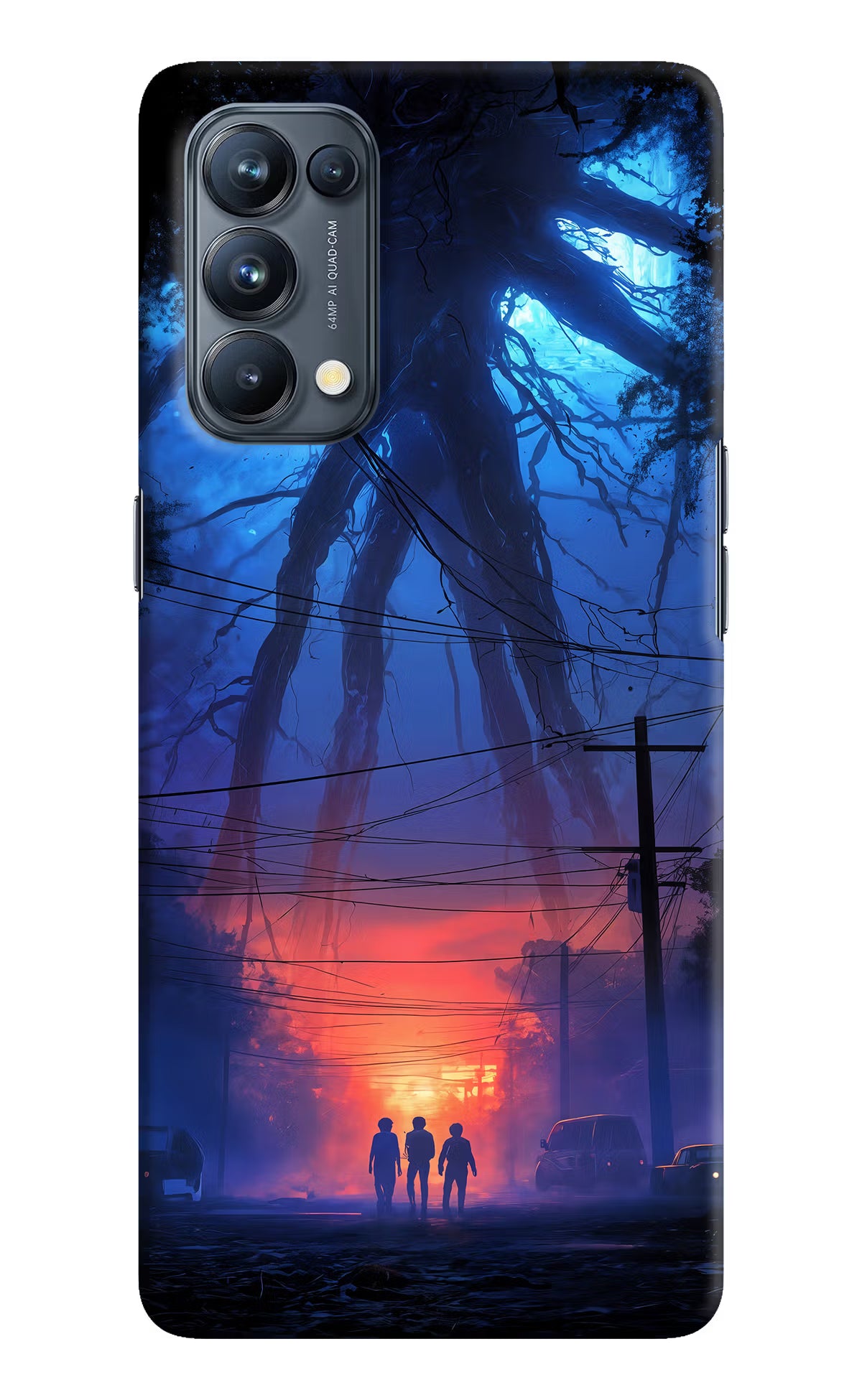 Ordinary Things Shadow Oppo Reno5 Pro 5G Hard Case Back Cover by Casekaro