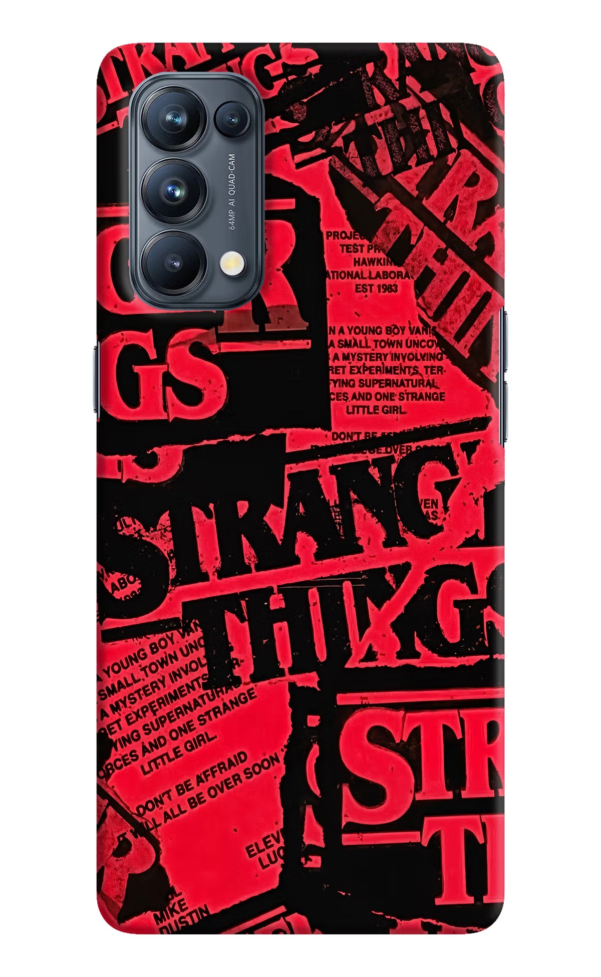 Ordinary Things Oppo Reno5 Pro 5G Hard Case Back Cover by Casekaro