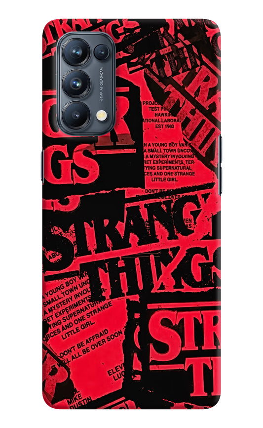 Ordinary Things Oppo Reno5 Pro 5G Hard Case Back Cover by Casekaro