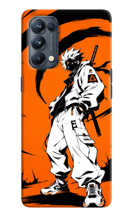 Street Samurai  Oppo Reno5 Pro 5G Hard Case Back Cover by Casekaro