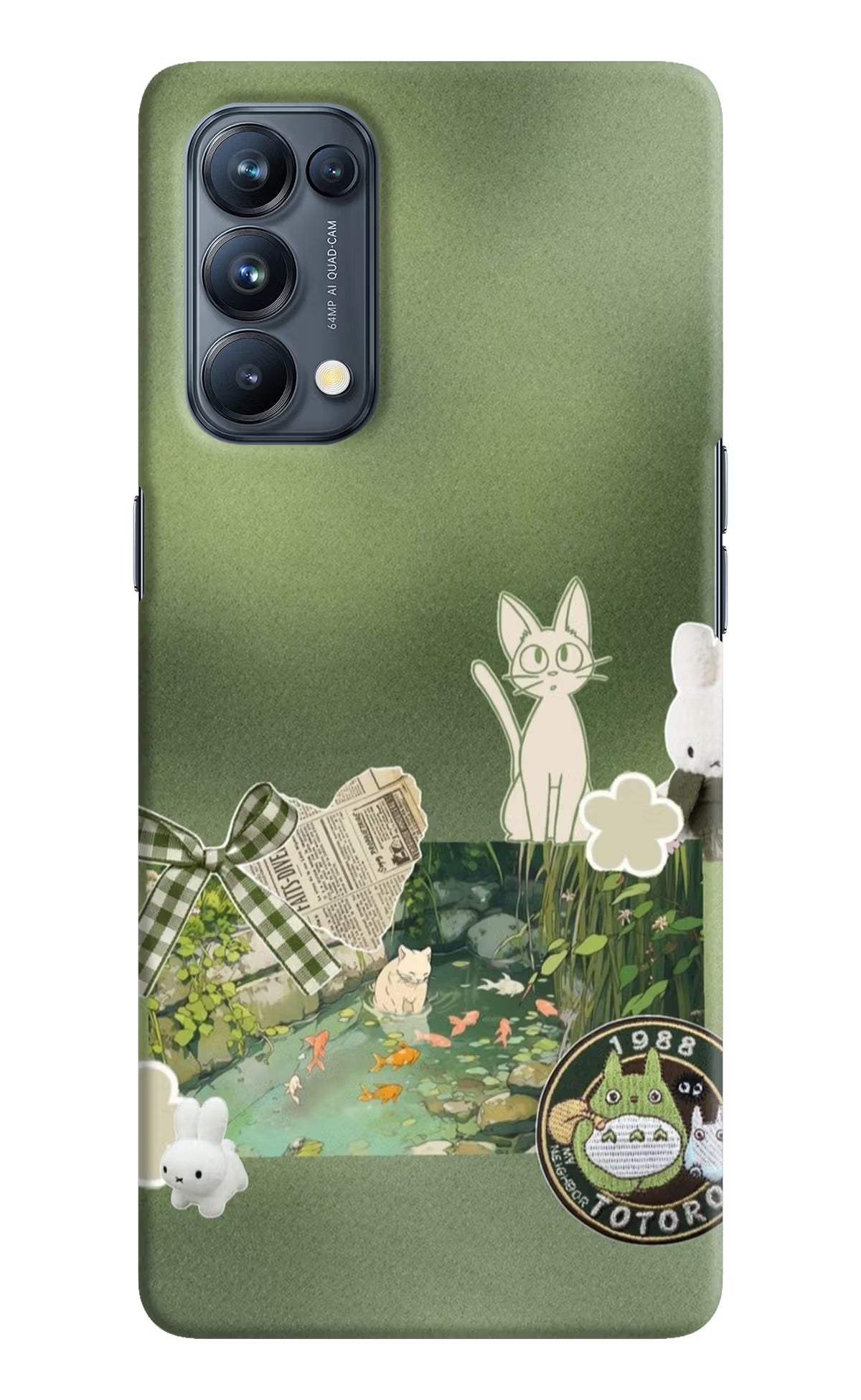 Aesthetic anime Oppo Reno5 Pro 5G Back Cover