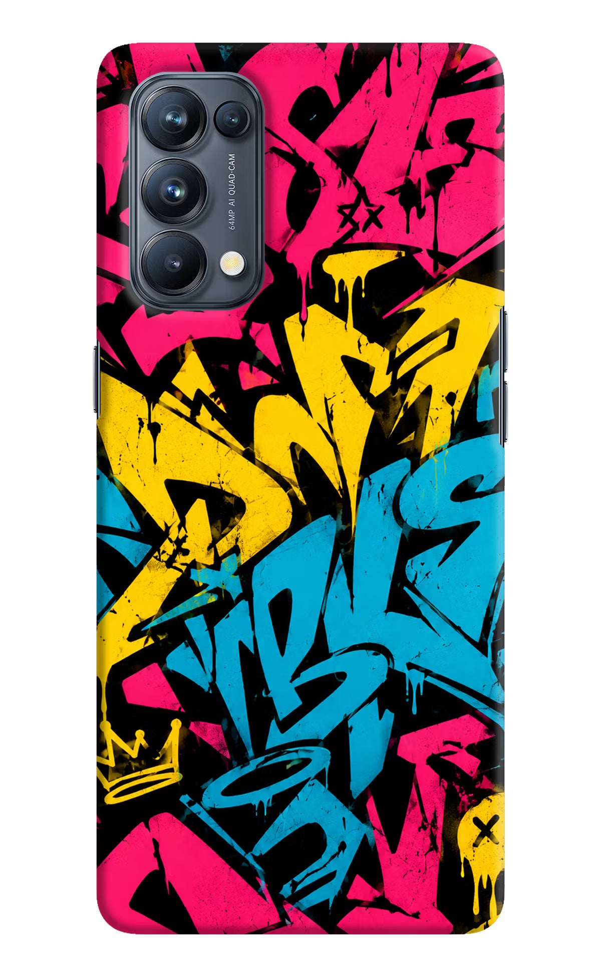 Graffiti Vibe Oppo Reno5 Pro 5G Back Cover