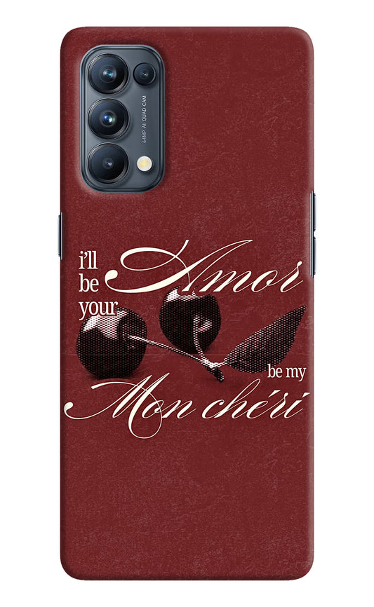 Velvet Cherry Oppo Reno5 Pro 5G Back Cover