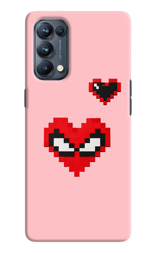 Gwen Heart Oppo Reno5 Pro 5G Hard Case Back Cover by Casekaro