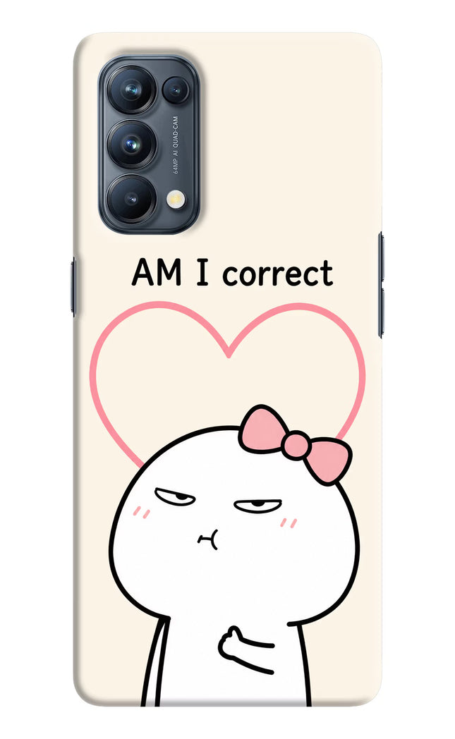 Always Right Oppo Reno5 Pro 5G Hard Case Back Cover by Casekaro