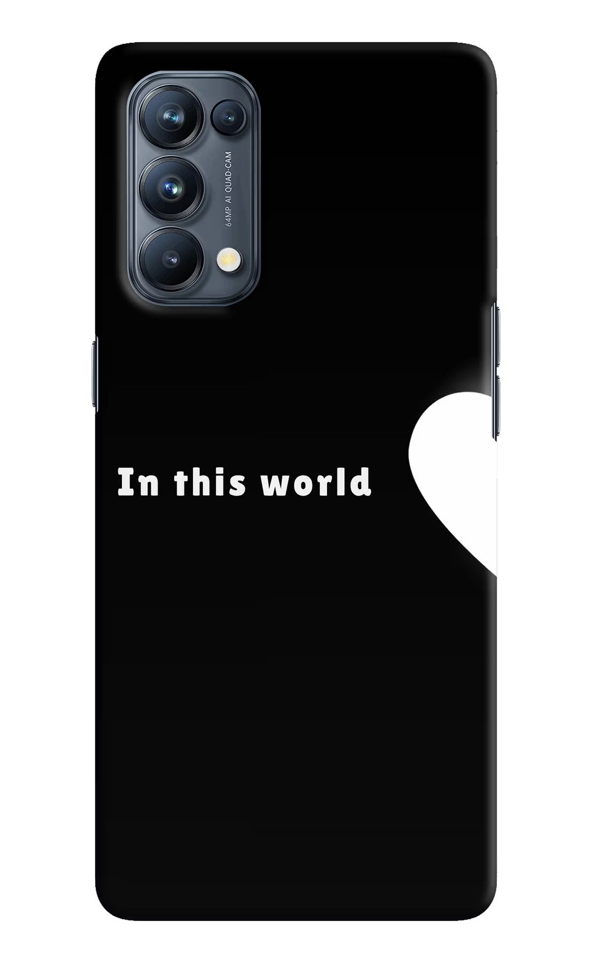 This World Oppo Reno5 Pro 5G Back Cover