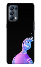Wade Wave Oppo Reno5 Pro 5G Hard Case Back Cover by Casekaro