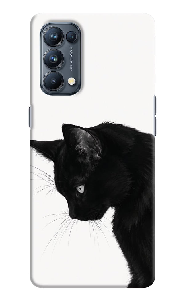 Shadow Gaze Oppo Reno5 Pro 5G Hard Case Back Cover by Casekaro