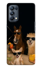 Party Squad Oppo Reno5 Pro 5G Hard Case Back Cover by Casekaro