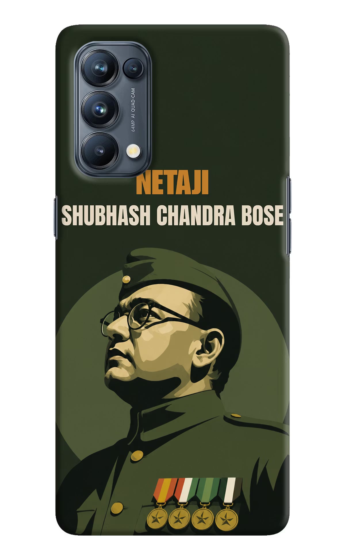 Netaji Legacy Oppo Reno5 Pro 5G Back Cover